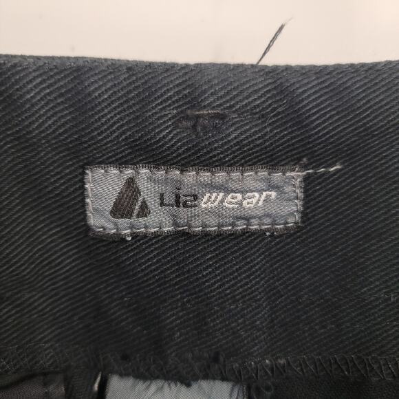 VTG Black Denim Skirt - Picture 15 of 16